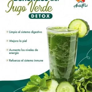 PACK SEMANAL DE JUGO VERDE DETOX