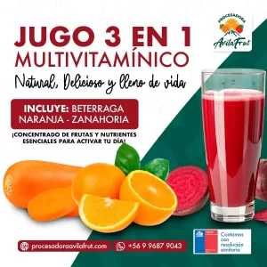 PACK DE JUGO 3 EN 1