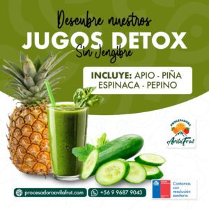 PACK JUGO DETOX SIN JENGIBRE