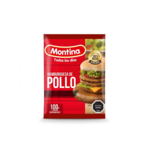 HAMBURGUESA DE POLLO MONTINA 100GR