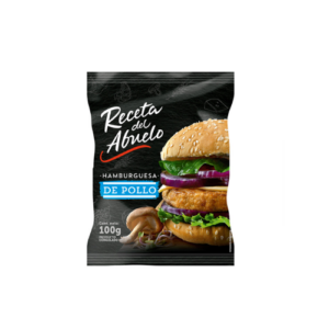 HAMBURGUESA DE POLLO RECETA DEL ABUELO 100GR