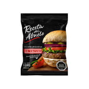 HAMBURGUESA DE VACUNO RECETA DEL ABUELO 100GR