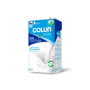 LECHE DESCREMADA SIN LACTOSA COLUN 1L