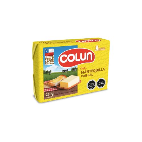 MANTEQUILLA CON SAL COLUN 250 GR