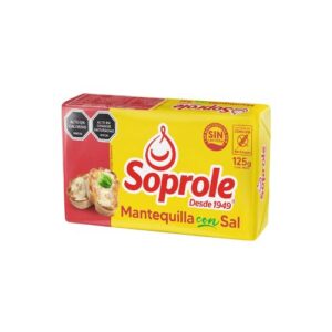 MANTEQUILLA CON SAL SOPROLE 125 GR