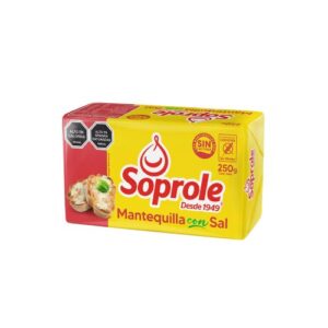MANTEQUILLA CON SAL SOPROLE 250 GR