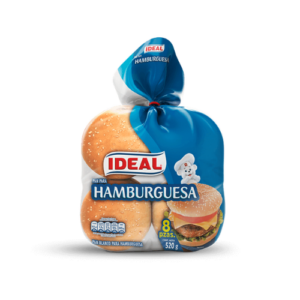 PAN DE HAMBURGUESA IDEAL 8UN