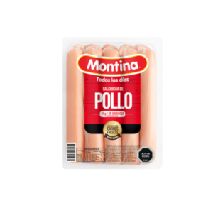 SALCHICHA MONTINA POLLO 1 KG