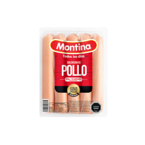 SALCHICHA MONTINA POLLO 10UN