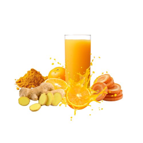 Jugo Retinol (Zanahoria, Cúrcuma, Jengibre, Manzana, Naranja) - Mayorista (Caja 10 pack)